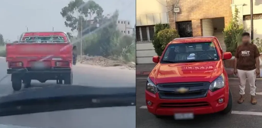 التحفظ على سيارة وسائقها بالبحيرة بسبب الرعونة على الطريق