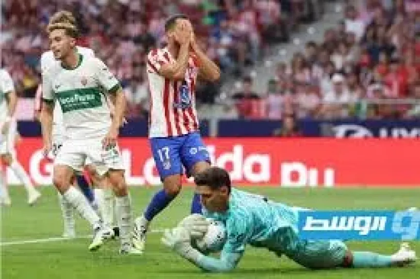 انطلاقة مخيبة تهدد مشوار أتلتيكو مدريد فى الدوري الإسباني