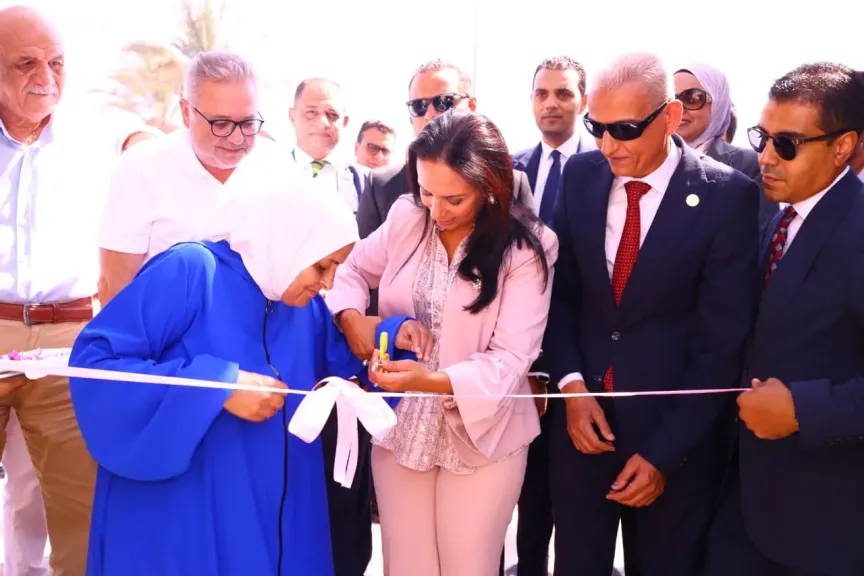 وزيرة التضامن الاجتماعي تفتتح أعمال تطوير دار الهدايا بالإسكندرية