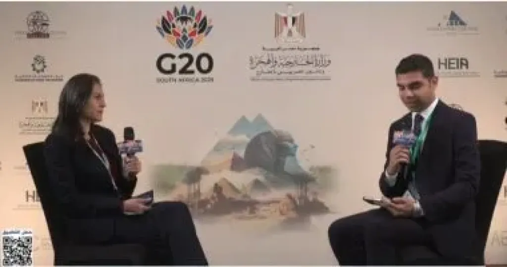 السفيرة رانيا عبد المجيد: استضافة مصر لاجتماعات مجموعة العشرين يعكس دورها الإقليمى