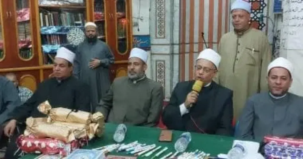 أوقاف سوهاج تحتفل بالمولد النبوي الشريف بمسجد القطب