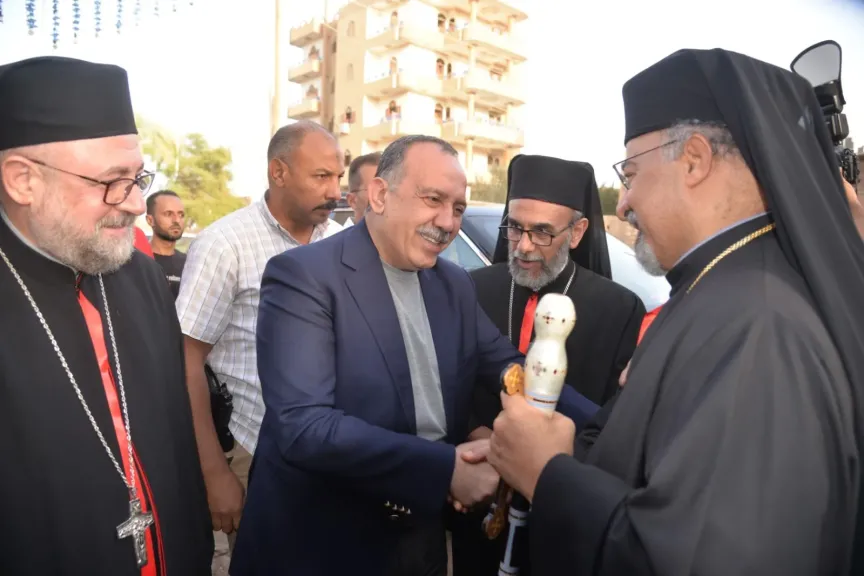 محافظ أسيوط يفتتح مدرسة ”سان بيتر” بأمشول ديروط تزامنا مع قرب انطلاق