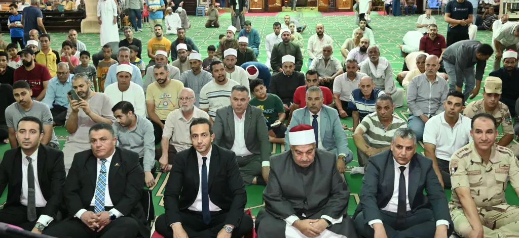 مديرية الأوقاف بالبحيرة تحتفل بذكرى المولد النبوي الشريف بمسجد ناصر بدمنهور