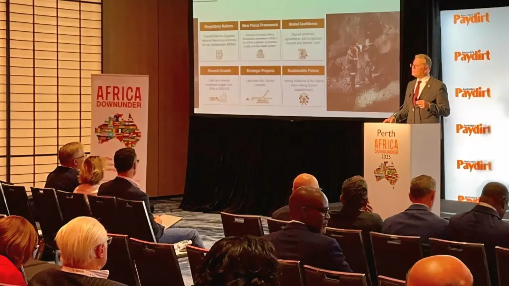 وزير البترول يستعرض الفرص التعدينية في مؤتمر ”Africa Down Under”