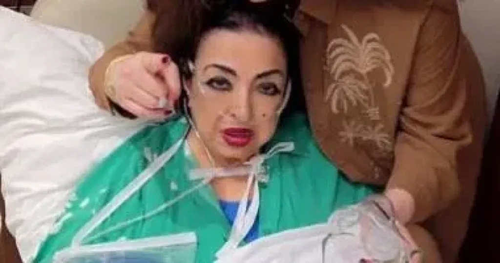 سميرة توفيق عن حالتها الصحية: عملت قسطرة والحمد لله وضعى أحسن