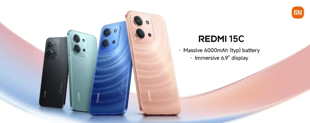 شاومي تطلق هاتف Redmi 15C بسعر يبدأ من 6199 جنيه