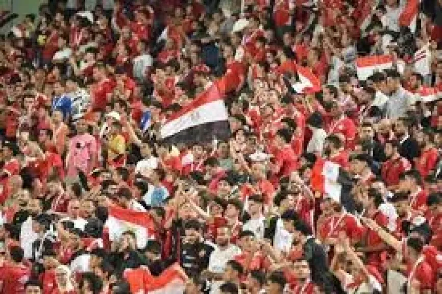 جمهور المنتخب الوطني يشعل أجواء ملعب مواجهة مصر وبوركينا فاسو