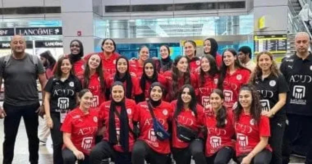 منتخب ناشئات اليد فى مواجهة تونس ببطولة أفريقيا بالجزائر