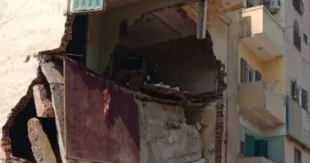 انهيار جزئى لمنزل فى السيدة زينب دون إصابات