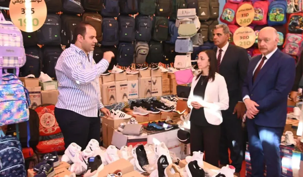 افتتاح معرض ”أهلاً مدارس” في أبو حمص البحيرة
