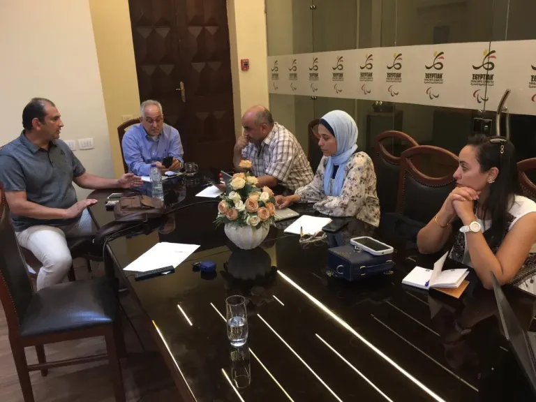 اللجنة البارالمبية تجتمع باللجان الفرعية لمناقشة استعدادات بطولة العالم لرفع الأثقال