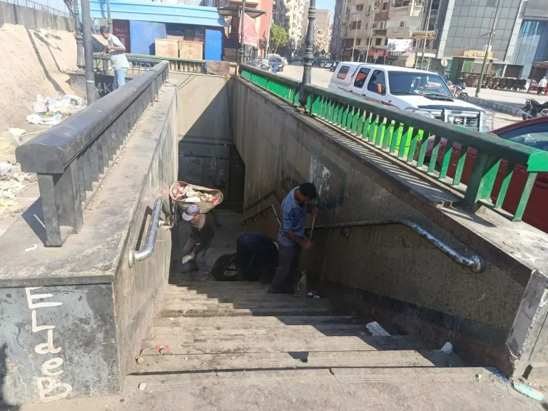 محافظ أسيوط يوجه بحملة نظافة مكبرة في نفق الزهراء ومحيط مديرية التنظيم