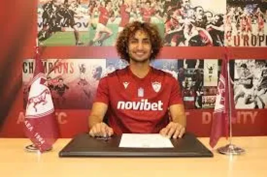 عمرو وردة ينضم إلي لاريسا اليوناني ويؤكد : أسعي لتمثيل المنتخب