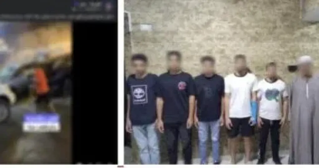 مشاجرة بين طلاب داخل محطة وقود بالشرقية