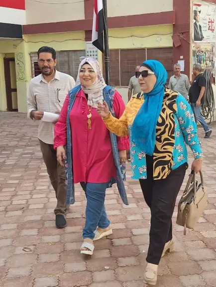 جولات تفقدية لمسئولى إدارة تعليم الزاوية الحمراء للمدارس استعدادا لإستقبال العام الدراسى