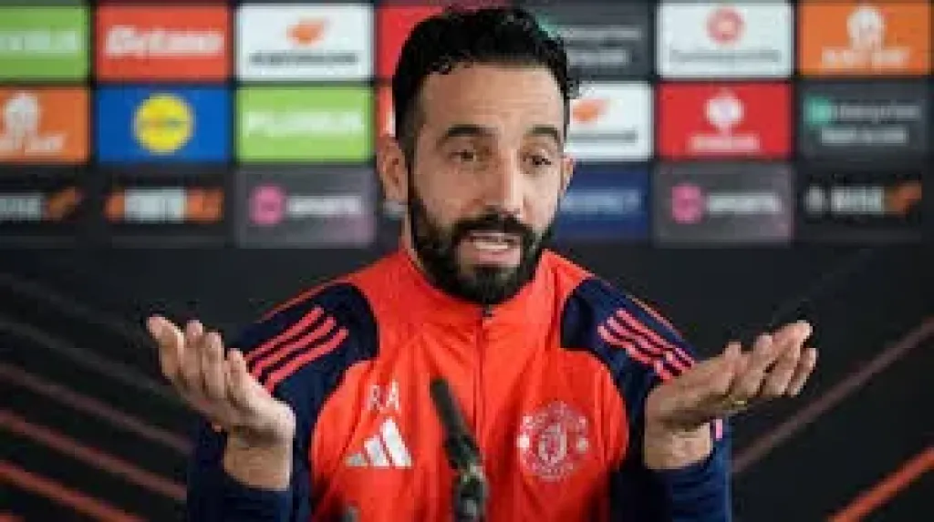 روبن أموريم يعلن تشكيل مانشستر يونايتد أمام السيتي في الدوري الإنجليزي