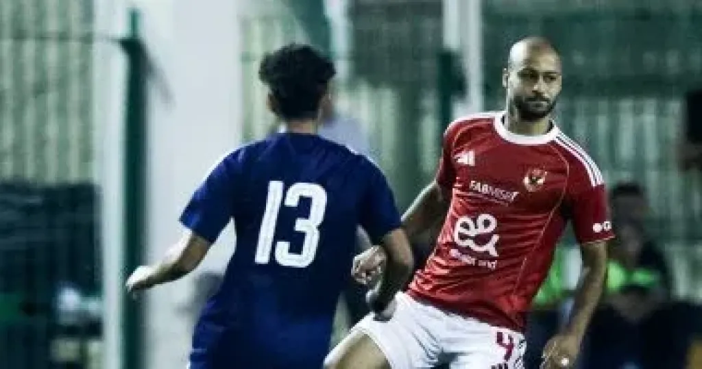 العجوز يتعادل لإنبى فى مرمى الأهلى بالدقيقة 65