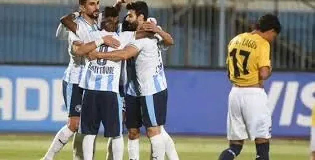 بيراميدز يتقدم على أوكلاند سيتى بهدف دون مقابل فى الشوط الأول