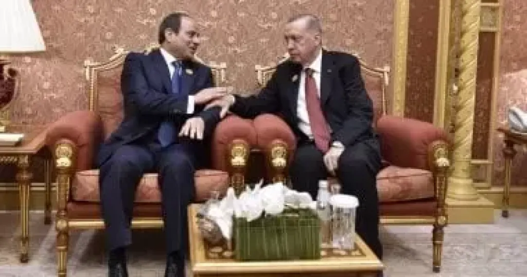 الرئيسان السيسي واردوغان يؤكدان  إدانتهما الشديدة للعدوان الإسرائيلي على دولة قطر الشقيقة