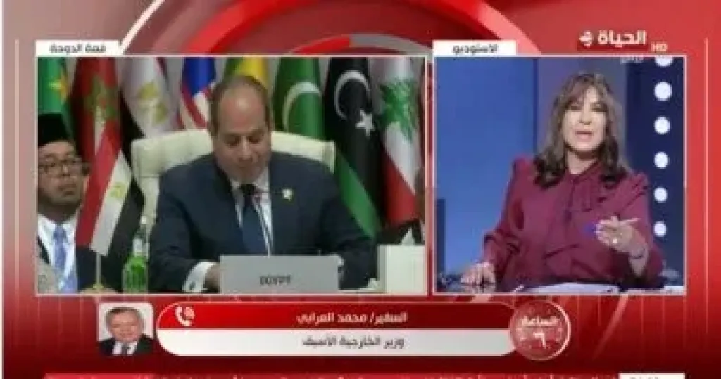 محمد العرابى لـ”الساعة 6”: مصر وضعت نفسها فى مكانة تقود العلاقات فى الإقليم