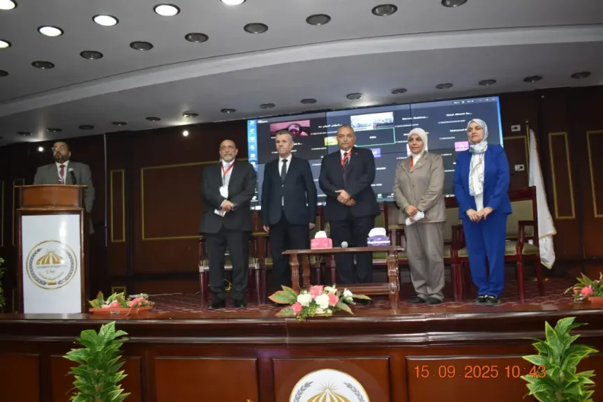 افتتاح المؤتمر الدولي الثالث لمعهد الهندسة الوراثية والتكنولوجيا الحيوية بجامعة مدينة السادات تحت شعار ”ائتلاف الصحة الواحدة”
