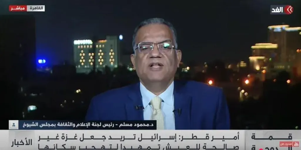 محمود مسلم: مصر مستعدة دائمًا للحرب.. والرد العربي هذه المرة سيكون مختلفًا