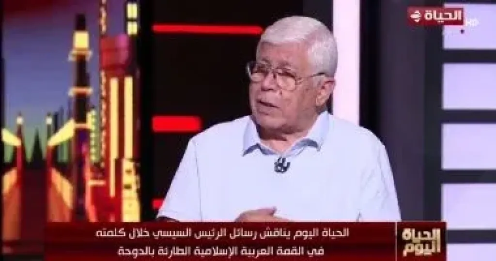 محمد الغباري لـ”الحياة اليوم”: الرئيس السيسي وجّه رسالة للإسرائيليين وحذر من ”عربدة” نتنياهو