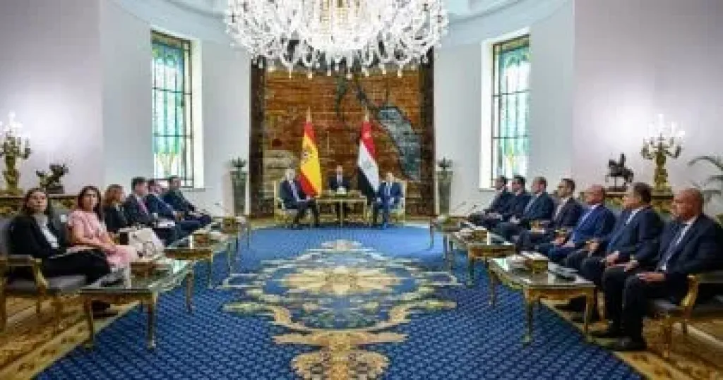 الرئيس السيسى: اعتراف إسبانيا بدولة فلسطين يقف على الجانب الصحيح من التاريخ