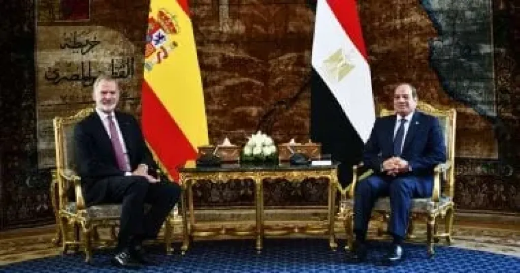 نص كلمة الرئيس السيسى خلال مأدبة الغداء مع ملك إسبانيا بقصر الاتحادية