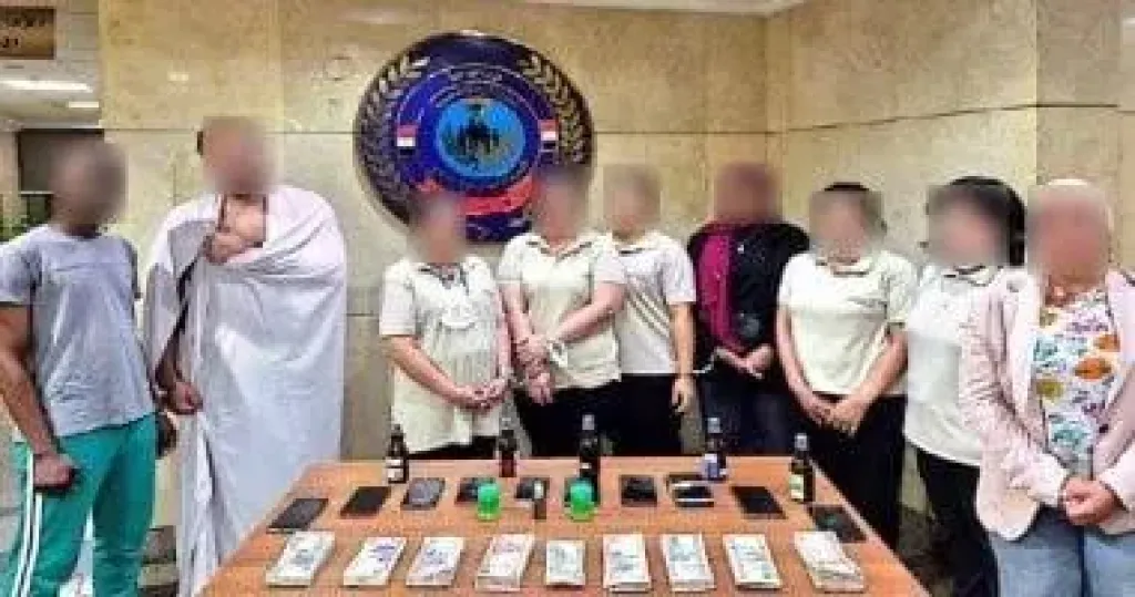 ضبط سيدة تدير ناديا صحيا غير مرخص بالمعادى لممارسة أعمال منافية للآداب