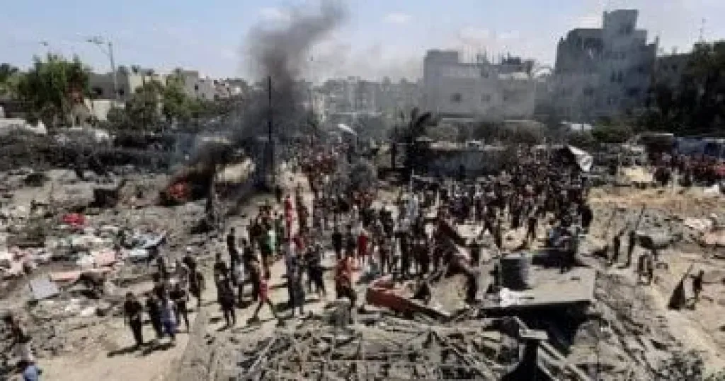 الإحصاء الفلسطينى: 740 ألف مواطن من أصل 2.1 مليون يتواجدون فى شمال قطاع غزة