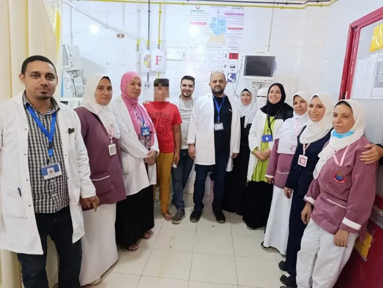 إنقاذ حياة طفل من لدغة ثعبان بمستشفى إيتاي البارود