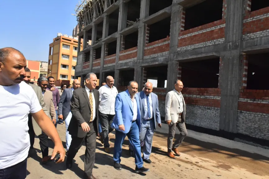 محافظ أسيوط يضع حجر الأساس لمدرسة الوليدية الابتدائية الحديثة