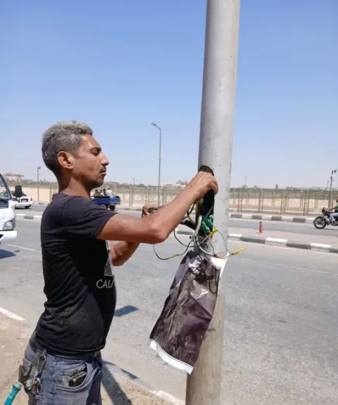 محافظ أسيوط: رفع كفاءة الإنارة بكوبري قناطر أسيوط الجديدة