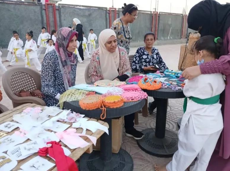 شباب الشرقية تنظم فعاليات المعرض الأول لبيع منتجات أندية الفتاة والمرأة
