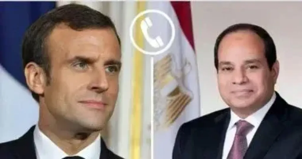 الرئيس السيسي يبحث تحضيرات مؤتمر حل الدولتين مع نظيرة الفرنسي