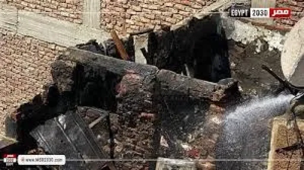مصرع تلميذ في حريق بقنا