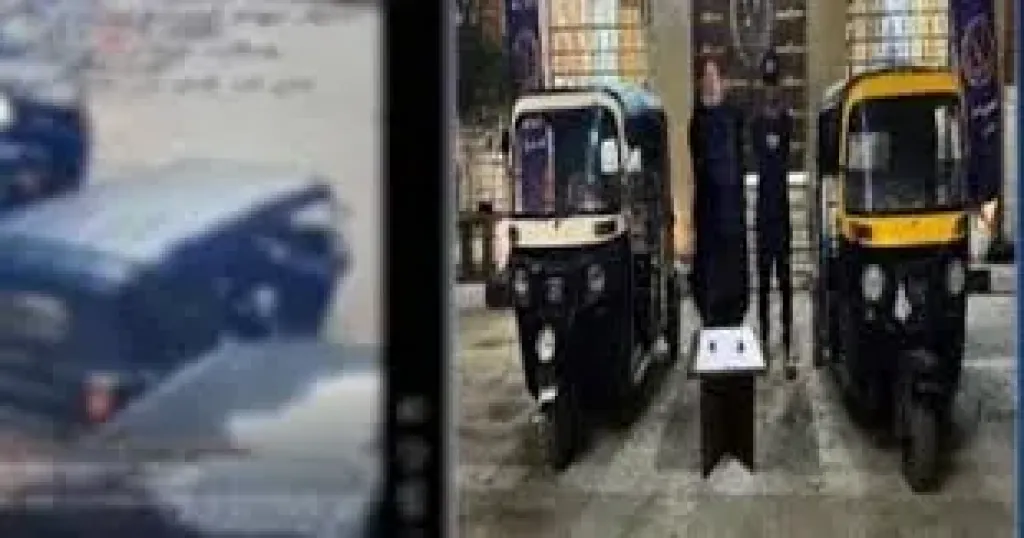 الداخلية تضبط لصين ظهرا فى فيديو أثناء سرقتهما ”توك توك” بالغربية