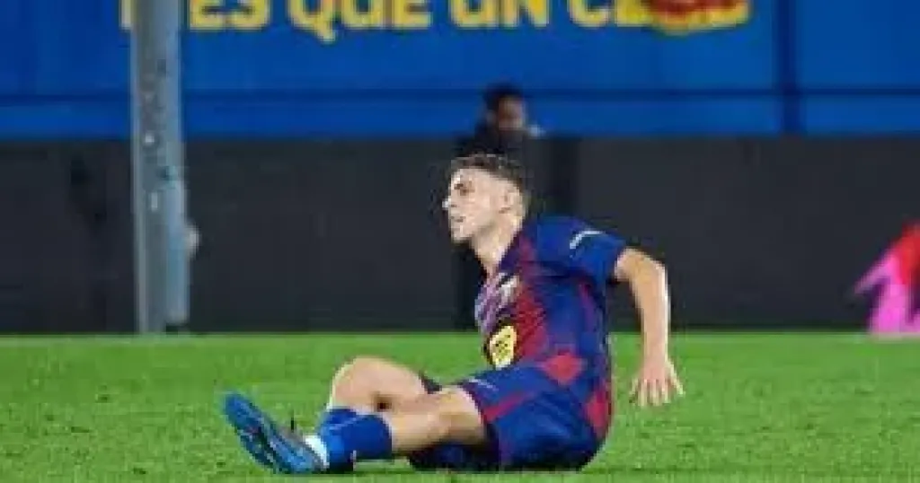 برشلونة يكشف طبيعة إصابة جافي وفيرمين لوبيز