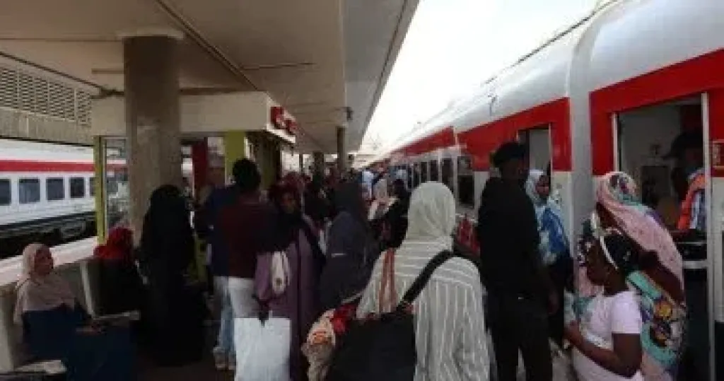 السكة الحديد تشغل الرحلة الـ 19 للعودة الطوعية للأشقاء السودانيين لوطنهم