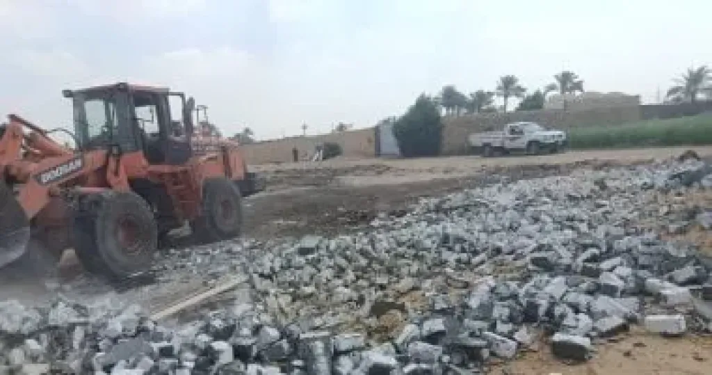 محافظ الجيزة: إزالة 58 حالة تعدٍ وبناء مخالف على أراضى أملاك الدولة