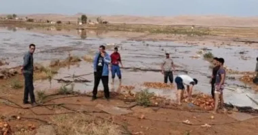 عاصفة رعدية وسيول تعصف بـ”البصل” فى المغرب