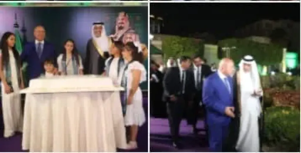 نيابة عن رئيس مجلس الوزراء..  وزير الصناعة والنقل يشارك في احتفال السفارة السعودية  بالقاهرة  باليوم الوطني ال 95