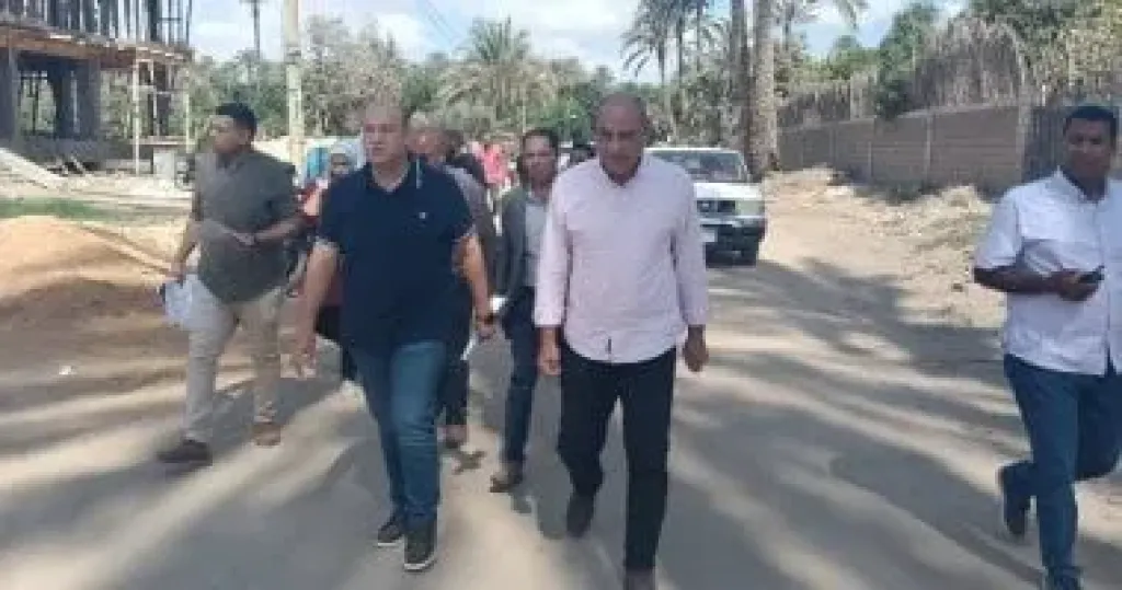 جولة لنائب محافظ الجيزة فى كرداسة للوقوف على مستوى النظافة والإشغالات