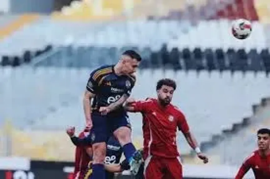 جراديشار يسجل الهدف الأول للأهلى فى شباك حرس الحدود
