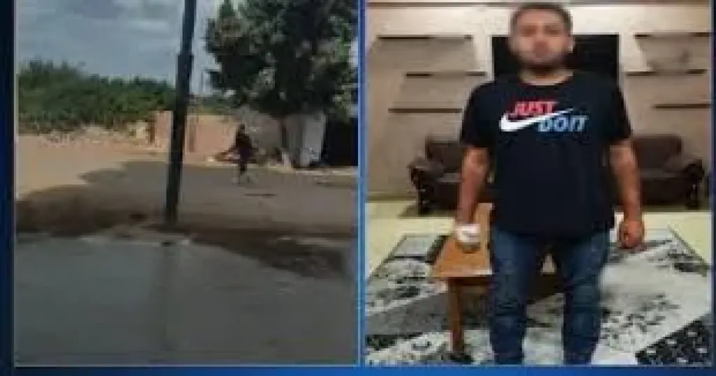 الداخلية تضبط شخصًا ألقى زجاجات بنزين مشتعلة بالغربية