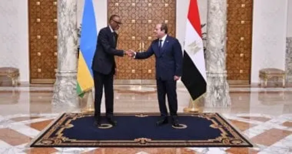 الرئيس السيسى: بحثنا سبل تعزيز نقل الخبرات المصرية وتقديم الدعم الفنى وتطوير الكفاءات فى رواندا
