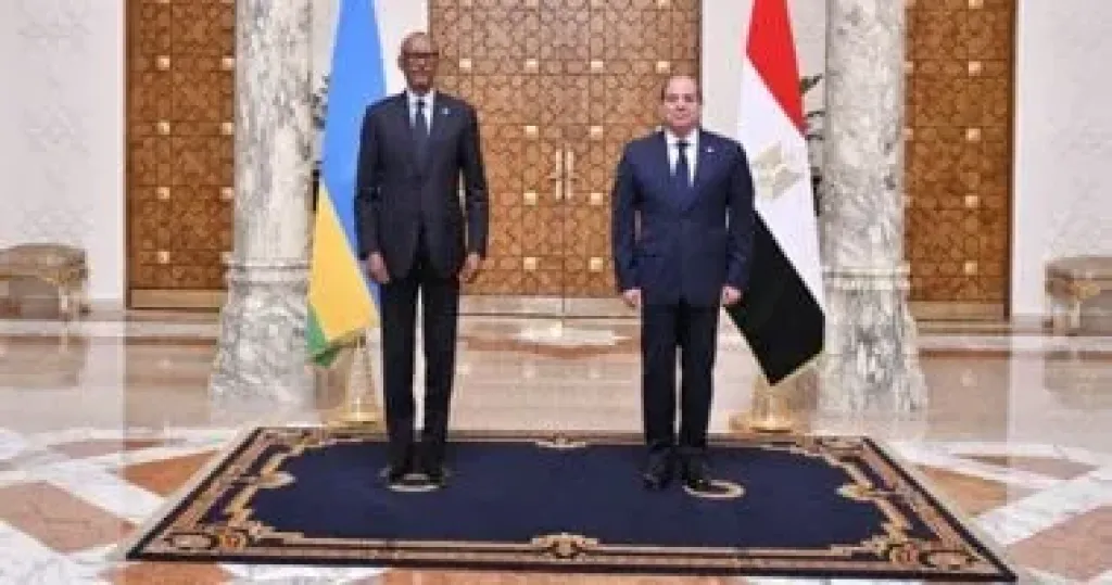 الرئيس السيسى ونظيره الرواندى يشهدان توقيع مذكرات تفاهم فى إدارة الموارد المائية وتبادل تخصيص الأراضى
