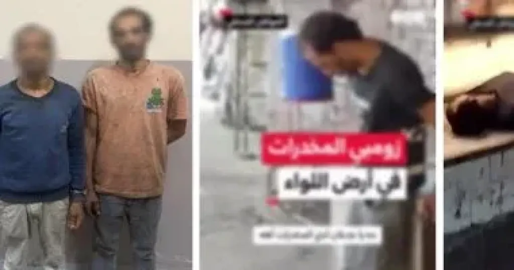 ضبط شخصين ظهرا فى فيديو مثير بالجيزة