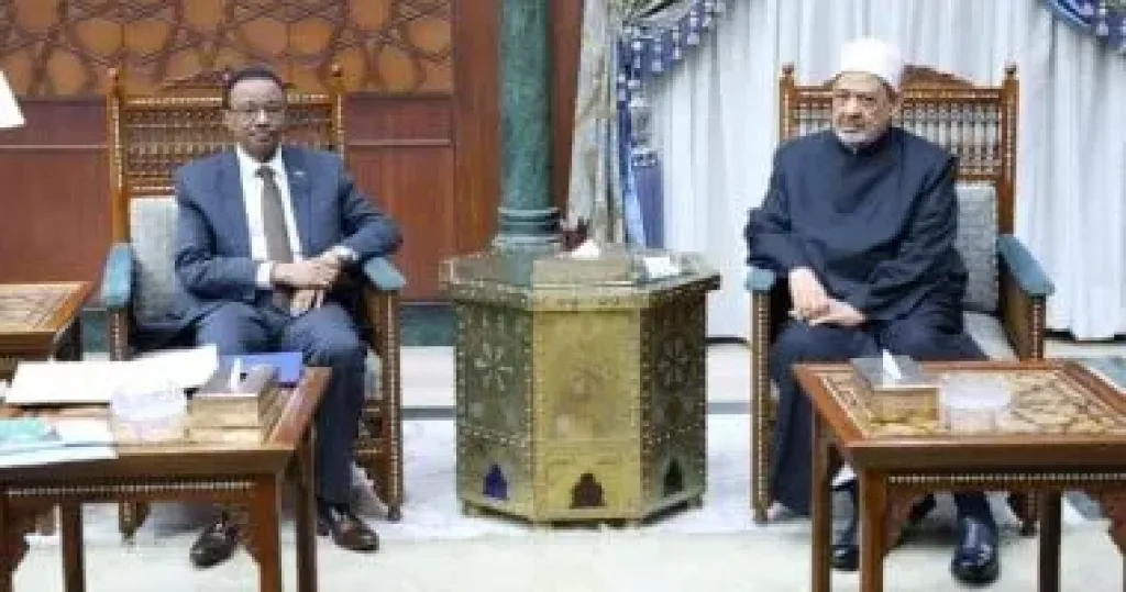 شيخ الأزهر يستقبل وزير التعليم العالى والبحث العلمى السودانى لبحث تعزيز التعاون المشترك
